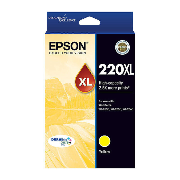 Epson 220XL Yellow Ink Cartridge