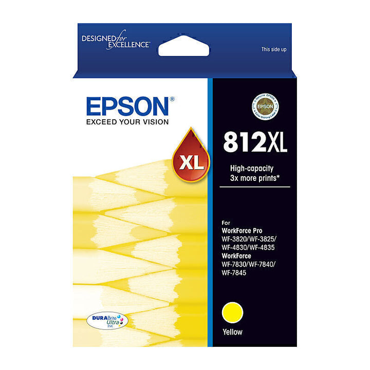 Epson 812XL Yellow Ink Cartridge