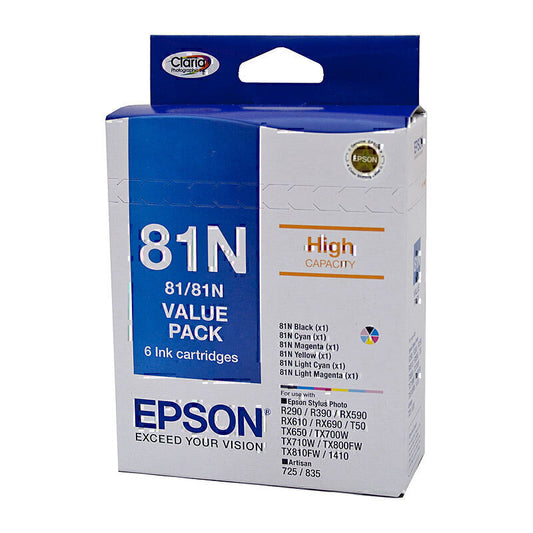 Epson 81N High Yield Ink Value Pack