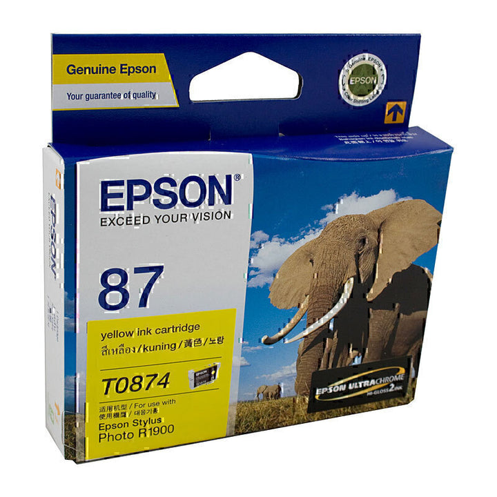 Epson T0874 Yellow Ink Cartridge