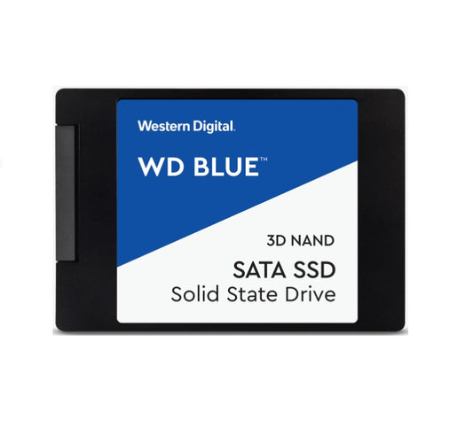 WD Blue 2TB 2.5" SATA SSD 560R/530W MB/s 95K/84K IOPS 500TBW 1.75M hrs MTBF 3D NAND 7mm 5yrs Wty