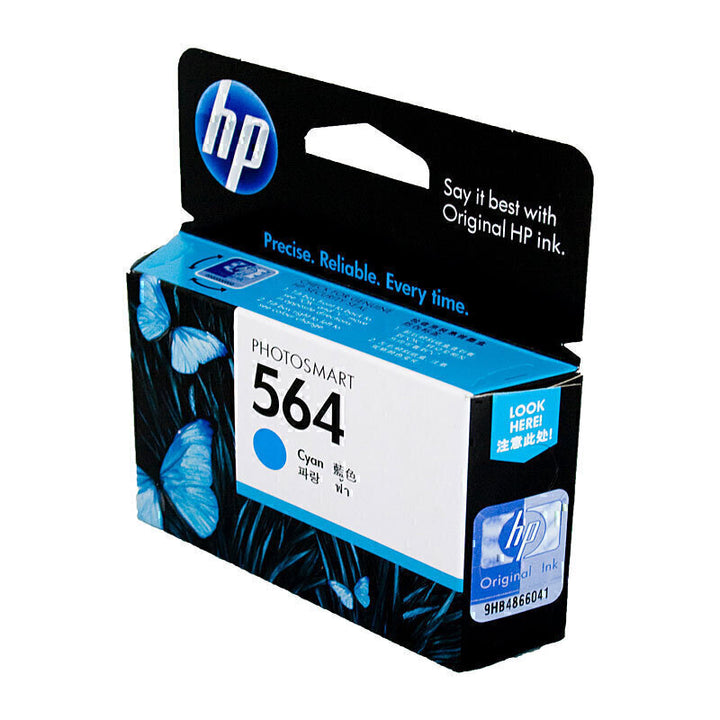 HP 564 Cyan Ink Cartridge CB318WA