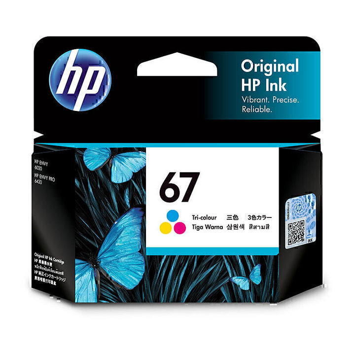 HP 67 Tri Colour Ink 3YM55AA