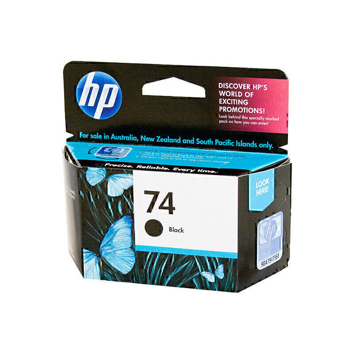 HP 74 Black Ink Cartridge  CB335WA