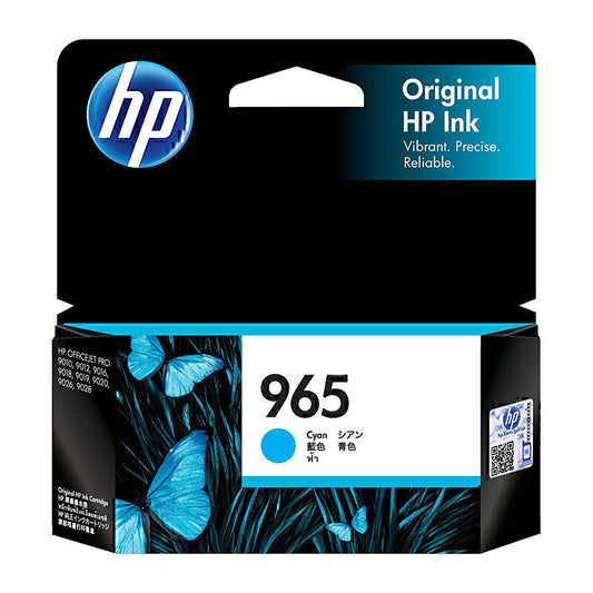 HP 965 Cyan Ink 3JA77AA