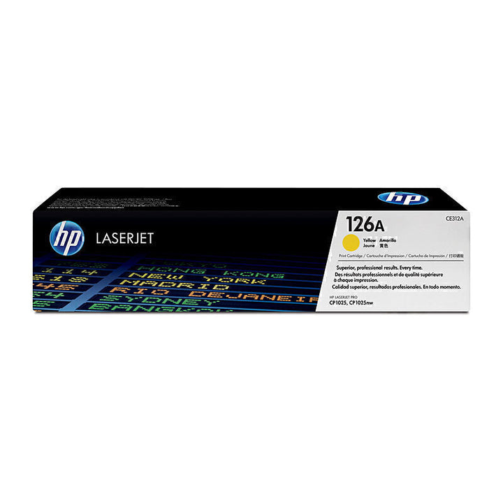 HP 126A Yellow Toner CE312A