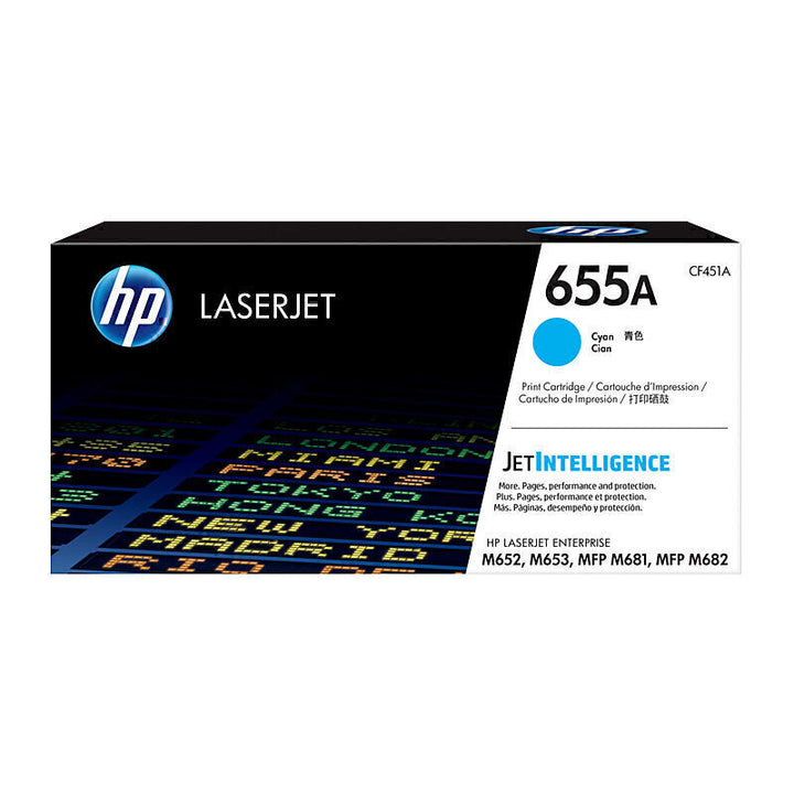 HP 655A Cyan Toner CF451A