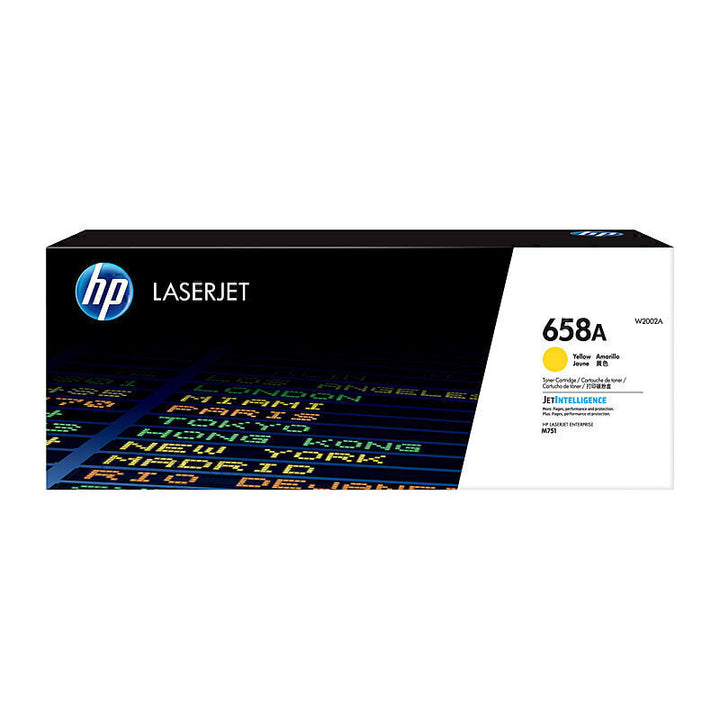 HP 658A Yellow Toner W2002A