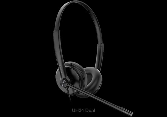 UH34 Dual Ear Wideband Noise Cancelling Microphone