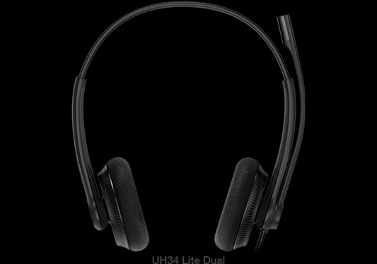 Yealink UH34 Lite Dual Ear Wideband Noise Cancelling Microphone