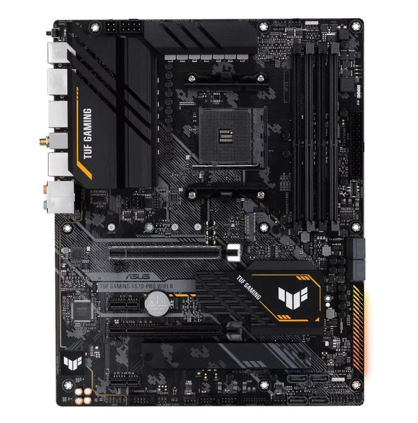 AMD TUF GAMING X570-PRO WIFI II (Ryzen AM4) ATX GamingMotherboard,PCIe 4.0, dual M.2, 2.5 Gb,WiFi 6E,USB 3.2 Gen 2 Type-C ports, Aura Sync RGB