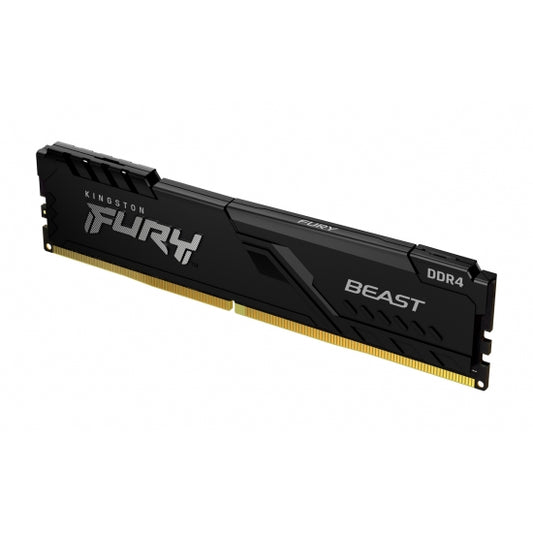 Fury Beast 8GB (1x8GB) DDR4 UDIMM 2666MHz CL16 1.2V Non ECC Single Rank Gaming Desktop PC Memory - Aussie Gadgets