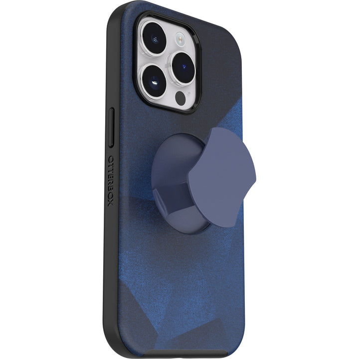 OtterBox OtterGrip Symmetry MagSafe Apple iPhone 14 Pro Case Blue Storm