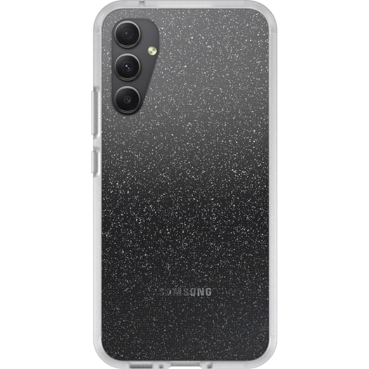 OtterBox React Samsung Galaxy A34 5G (6.6") Case Stardust (Clear Glitter)