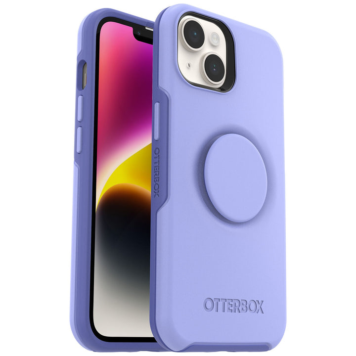 OtterBox Otter + Pop Symmetry Apple iPhone 14 Plus Case Periwink (Purple)