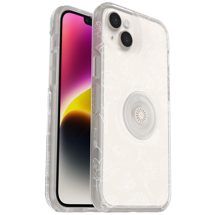 OtterBox Otter + Pop Symmetry Clear Apple iPhone 14 Plus Case Flower Of The Month (Clear)