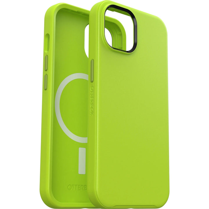 OtterBox Symmetry+ MagSafe Apple iPhone 14 / iPhone 13 Case Lime All Yours (Green)