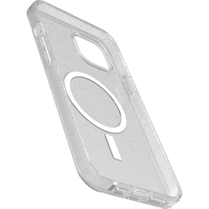 OtterBox Symmetry+ Clear MagSafe Apple iPhone 14 Plus Case Stardust (Clear Glitter)