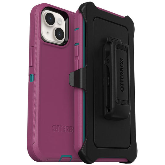 OtterBox Defender Apple iPhone 14 / iPhone 13 Case Canyon Sun (Pink)