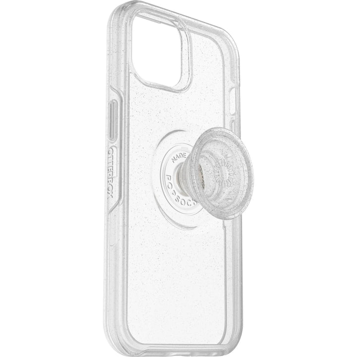 OtterBox Otter + Pop Symmetry Clear Apple iPhone 14 / iPhone 13 Case Stardust Pop(Clear Glitter)