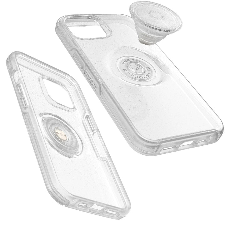 OtterBox Otter + Pop Symmetry Clear Apple iPhone 14 / iPhone 13 Case Stardust Pop(Clear Glitter)