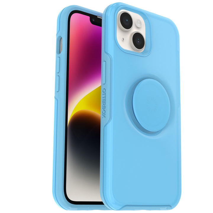 OtterBox Otter + Pop Symmetry Apple iPhone 14 / iPhone 13 Case You Cyan This? (Blue)