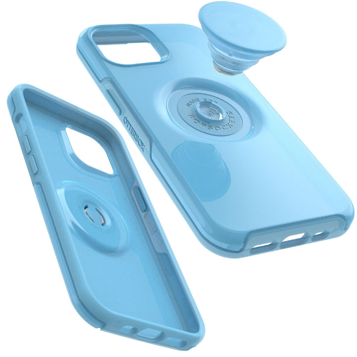 OtterBox Otter + Pop Symmetry Apple iPhone 14 / iPhone 13 Case You Cyan This? (Blue)