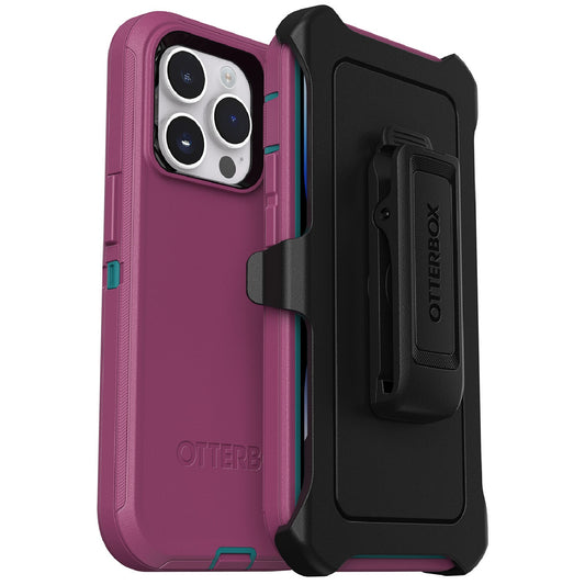 OtterBox Defender Apple iPhone 14 Pro Case Canyon Sun (Pink)