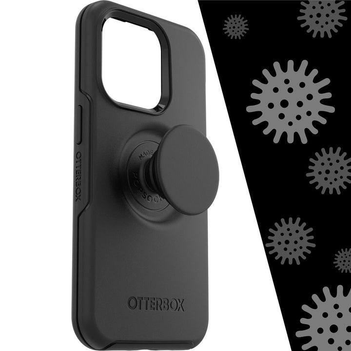 OtterBox Otter + Pop Symmetry Apple iPhone 14 Pro Case Black
