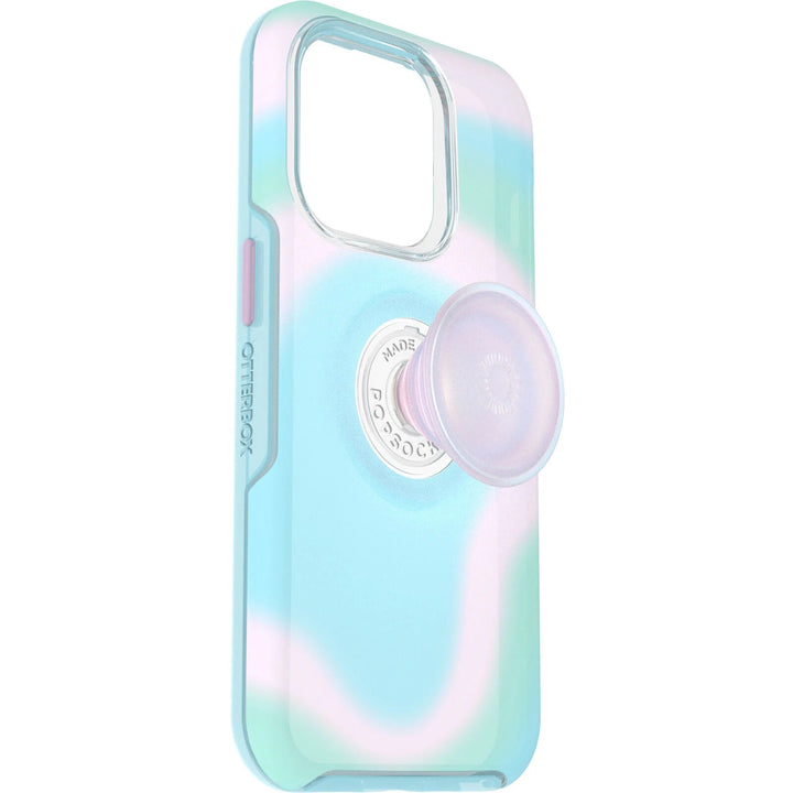 OtterBox Otter + Pop Symmetry Apple iPhone 14 Pro Case Glowing Aura(Pink)