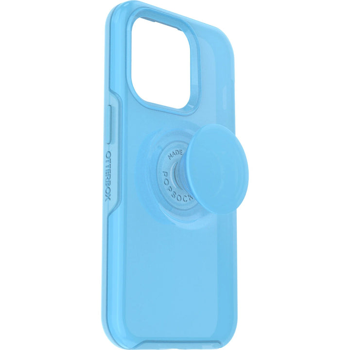 OtterBox Otter + Pop Symmetry Apple iPhone 14 Pro Case You Cyan This? (Blue)