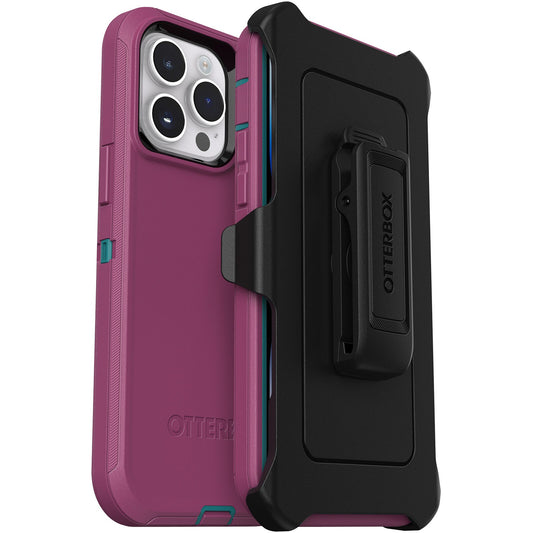 OtterBox Defender Apple iPhone 14 Pro Max Case Canyon Sun (Pink)