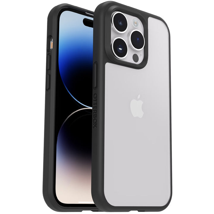 OtterBox React Apple iPhone 14 Pro Max Case Black Crystal (Clear/Black)
