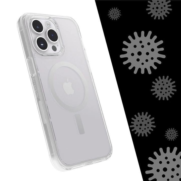 OtterBox Symmetry+ Clear MagSafe Apple iPhone 14 Pro Max Case Stardust (Clear Glitter)