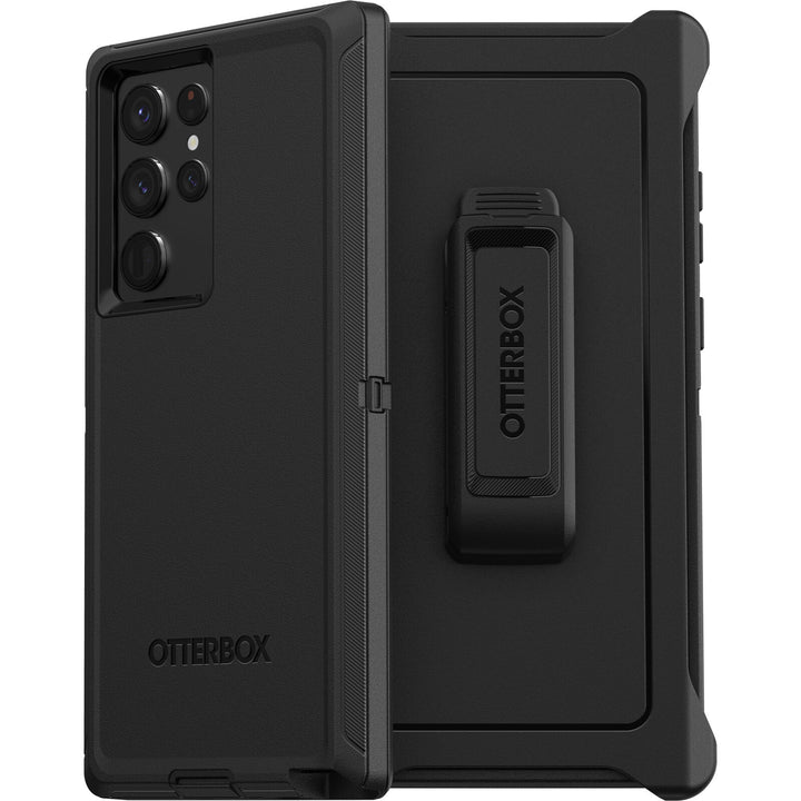 OtterBox Defender Samsung Galaxy S22 Ultra 5G (6.8") Case Black