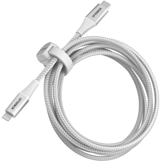 OtterBox Lightning to USB-C Fast Charge Premium Pro Cable (2M) - White