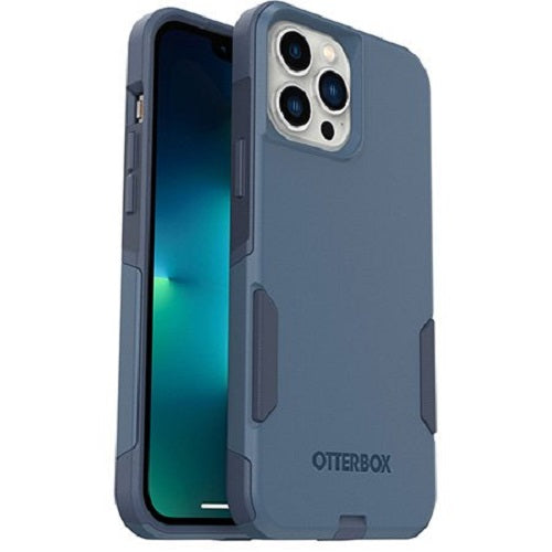 OtterBox Commuter Apple iPhone 13 Pro Max / iPhone 12 Pro Max Case Rock Skip Way (Blue)