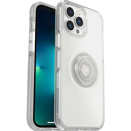 OtterBox Otter + Pop Symmetry Clear Apple iPhone 13 Pro Max / iPhone 12 Pro Max Case Clear Pop