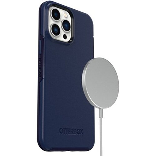 OtterBox Symmetry+ MagSafe Apple iPhone 13 Pro Max / iPhone 12 Pro Max Case Navy Cap (Blue)