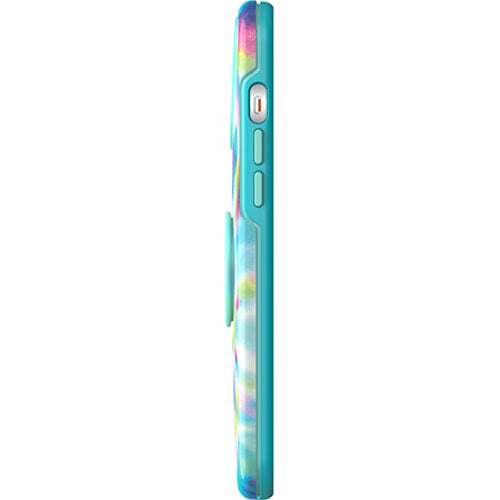 OtterBox Otter + Pop Symmetry Apple iPhone 13 Pro Max / iPhone 12 Pro Max Case Green/Blue/Purple