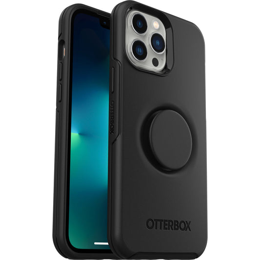 OtterBox Otter + Pop Symmetry Apple iPhone 13 Pro Case Black