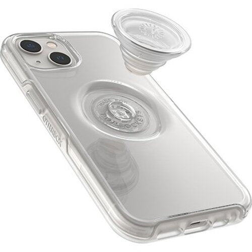 OtterBox Otter + Pop Symmetry Clear Apple iPhone 13 Case Clear Pop