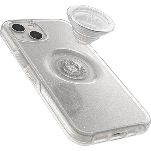 OtterBox Otter + Pop Symmetry Clear Apple iPhone 13 Case Stardust Pop (Clear Glitter)