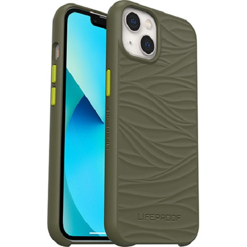 OtterBox LifeProof WAKE Apple iPhone 13 Case Gambit Green (Olive/Lime)