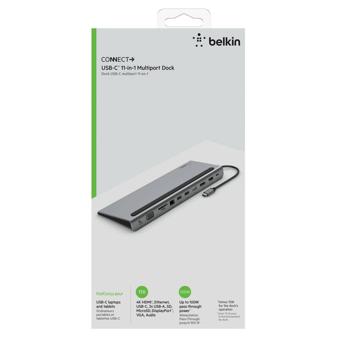 Belkin Connect USB-C 11-in-1 Multiport Dock