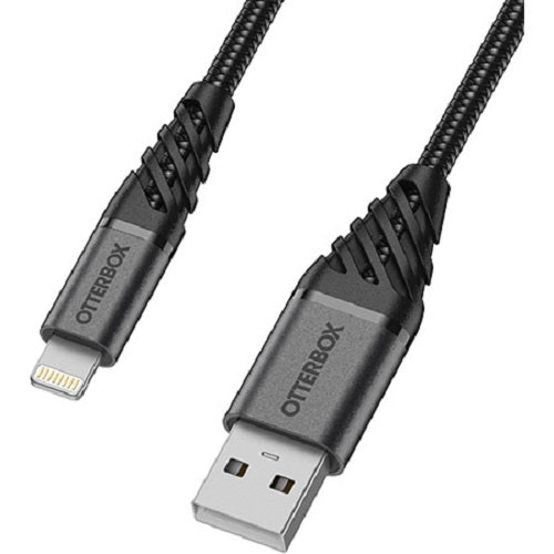 OtterBox Lightning to USB-A Premium Cable (1M) - Black