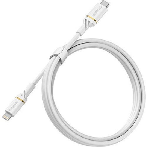 OtterBox Lightning to USB-C Fast Charge Cable (1M) - White