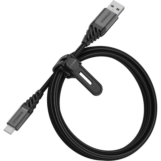OtterBox USB-C to USB-A (2.0) Premium Cable (1M) - Black
