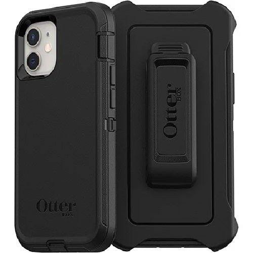 OtterBox Defender Apple iPhone 12 Mini Case Black