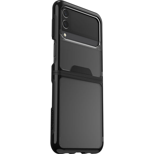 OtterBox Symmetry Flex Samsung Galaxy Z Flip3 5G (6.7") Case Black Crystal (Clear/Black)